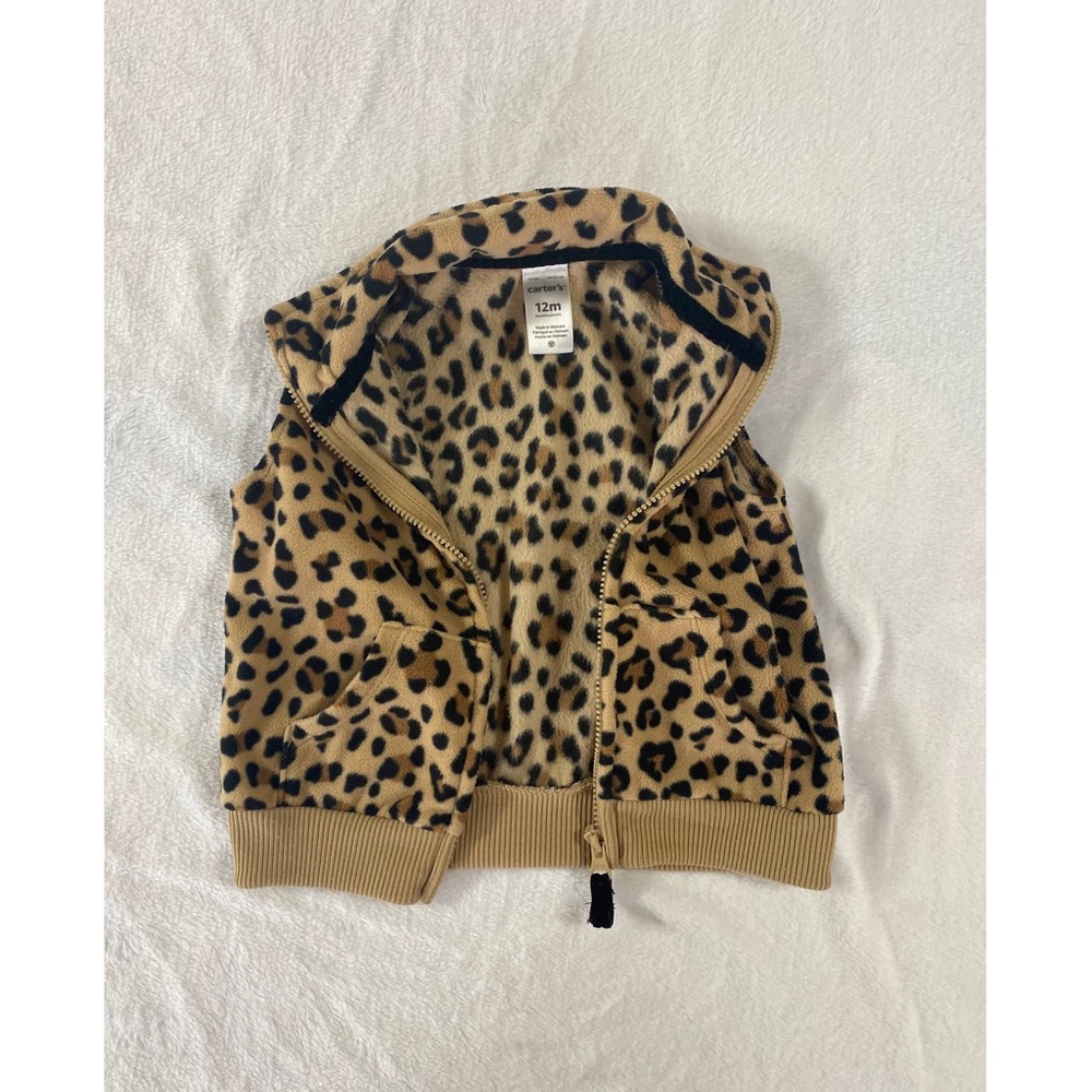 Carter’s Cheetah Print Vest - Picture 5 of 5